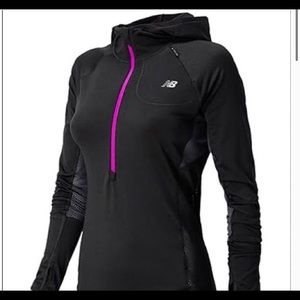 Brand New New Balance Impact quarter zip hoodie